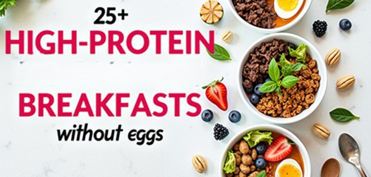high protein breakfast without eggs