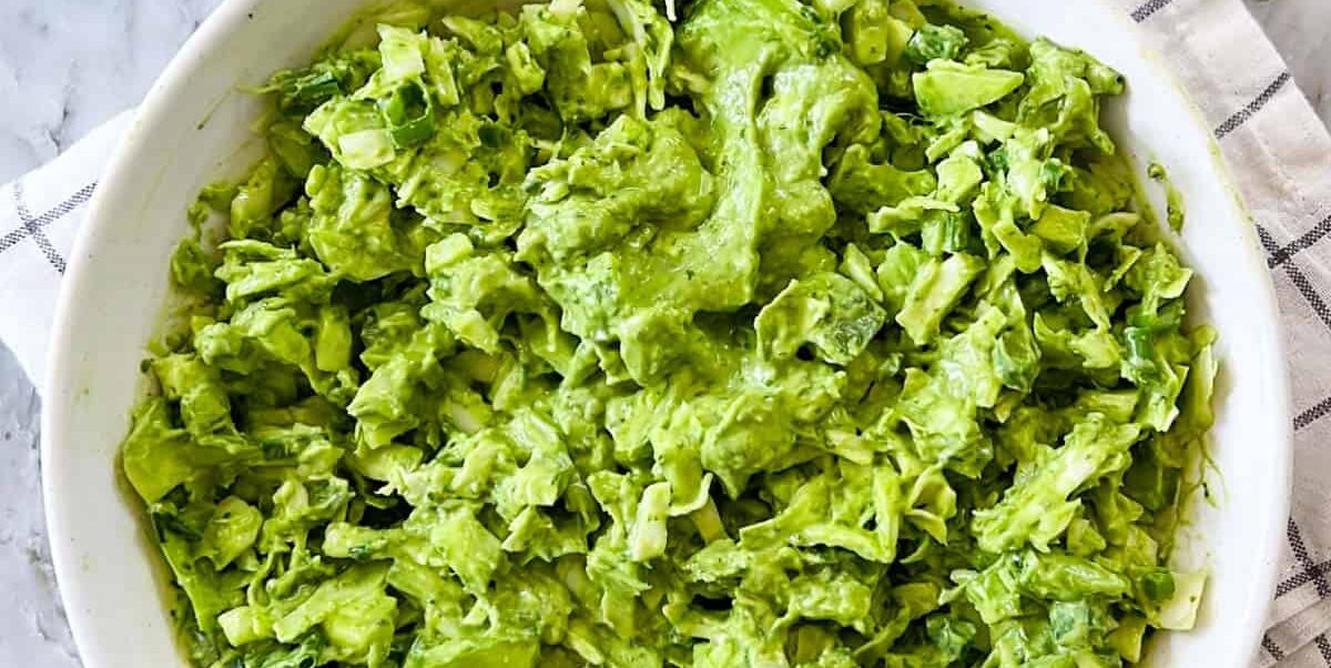 Green Goddess Cabbage Salad
